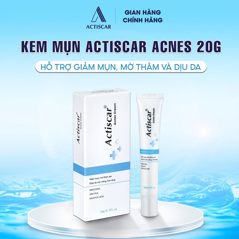 Kem chấm mụn Actiscar Acnes